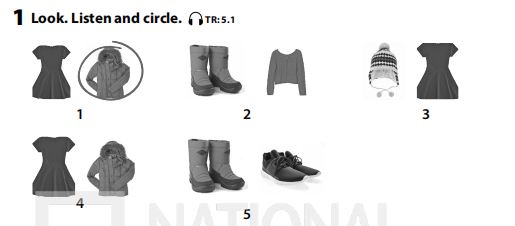 Sách bài tập Tiếng Anh 3 Wonderful World Unit 5 Lesson 2