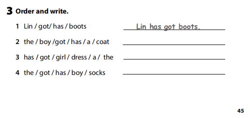 Sách bài tập Tiếng Anh 3 Wonderful World Unit 5 Lesson 2