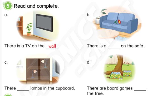 Tiếng Anh lớp 3 Phonics Smart Unit 5 Lesson 3 trang 54