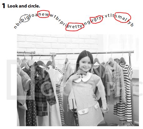 Sách bài tập Tiếng Anh 3 Wonderful World Unit 5 Lesson 3