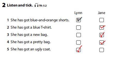 Sách bài tập Tiếng Anh 3 Wonderful World Unit 5 Lesson 3