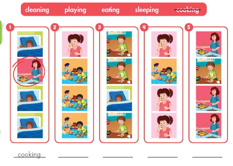 Sách bài tập Tiếng Anh lớp 3 Smart Start Unit 4 Lesson 2