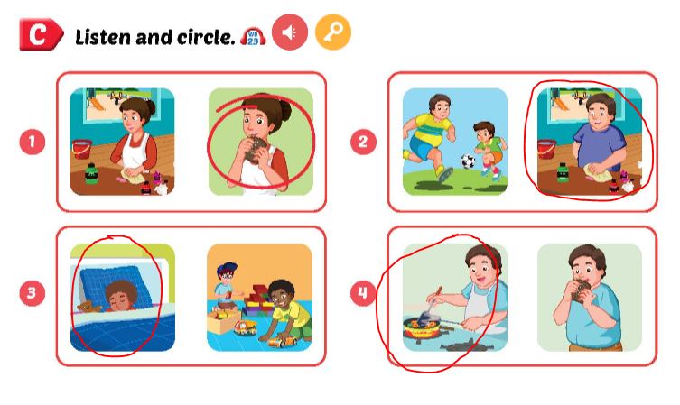 Sách bài tập Tiếng Anh lớp 3 Smart Start Unit 4 Lesson 2