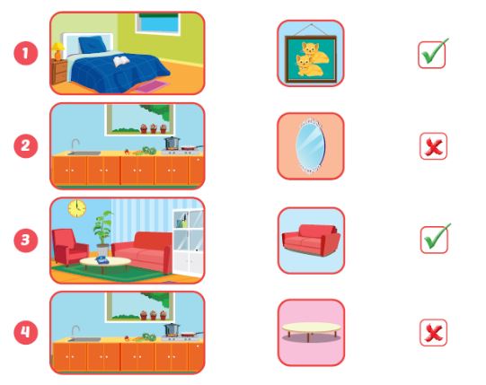 Sách bài tập Tiếng Anh lớp 3 Smart Start Unit 4 Lesson 3