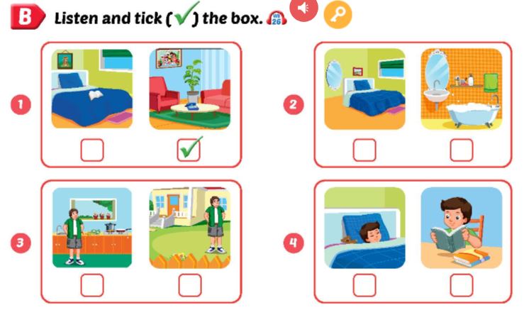 Sách bài tập Tiếng Anh lớp 3 Smart Start Unit 4 Review and Practice