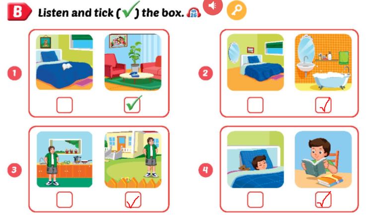 Sách bài tập Tiếng Anh lớp 3 Smart Start Unit 4 Review and Practice