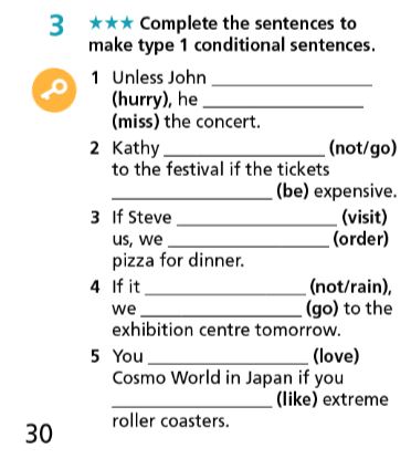 Tiếng Anh 7 Right On Workbook Unit 3 Grammar 3e