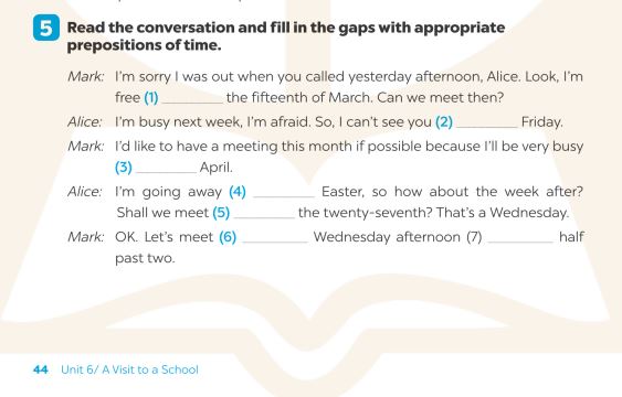 Giải SBT Tiếng Anh 7 Global Success Unit 6 Vocabulary & Grammar