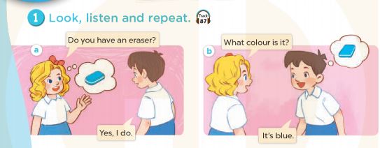 Tiếng Anh lớp 3 Global Success Unit 9 Lesson 1