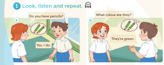 Tiếng Anh lớp 3 Global Success Unit 9 Lesson 2