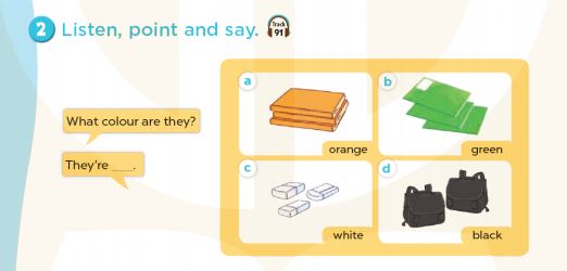 Tiếng Anh lớp 3 Global Success Unit 9 Lesson 2