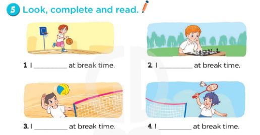 Tiếng Anh lớp 3 Global Success Unit 10 Lesson 1