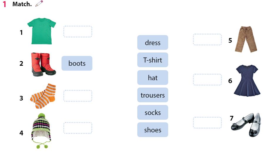 Tiếng Anh 3 Wonderful World Review 3 Part 2