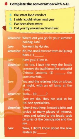 Review 2 lớp 9 Language