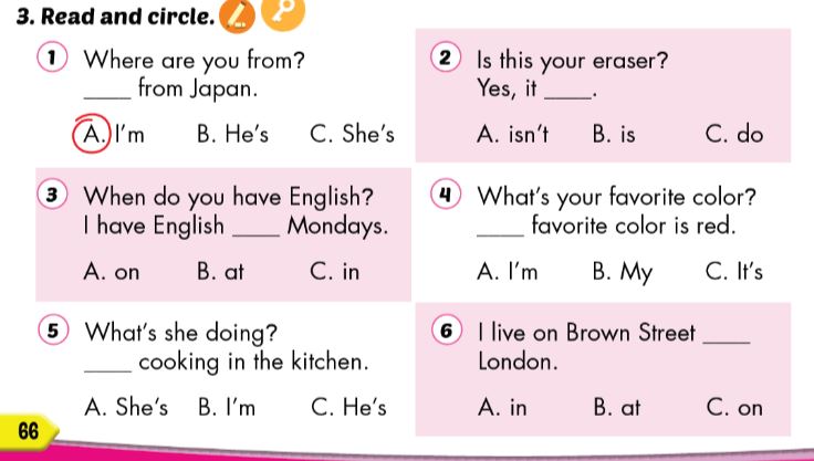Sách Smart Start 3 Review Units 1 - 4
