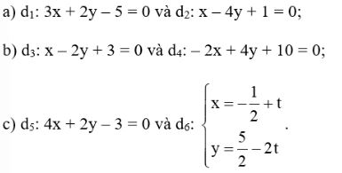 Giải bài 1 trang 86 SGK Toán 10 tập 2 – Cánh diều