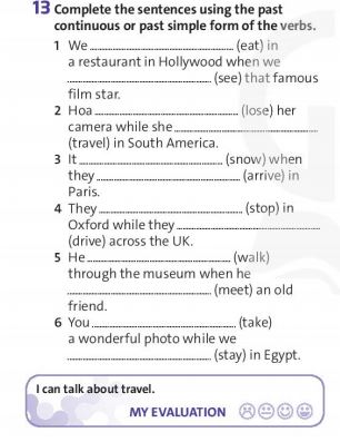 Tiếng Anh 7 Friends Plus Progress Review 2 trang 57