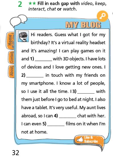 Tiếng Anh 7 Right On Workbook Unit 4 All things high-tech