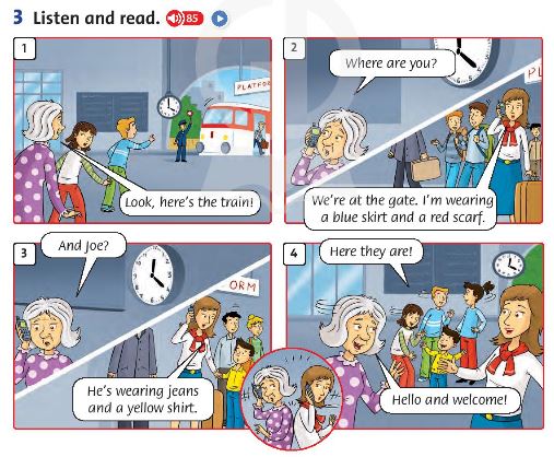 Family and Friends 3 Unit 7 Lesson 1