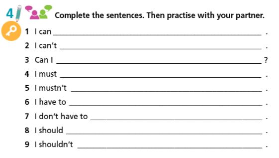 Tiếng Anh 7 Right On Unit 4 Grammar 4b
