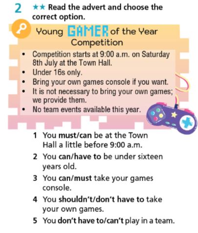 Tiếng Anh 7 Right On Workbook Unit 4 Grammar 4b