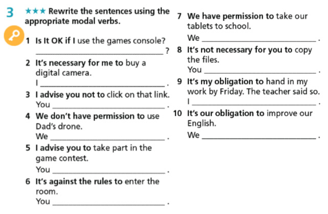 Tiếng Anh 7 Right On Workbook Unit 4 Grammar 4b