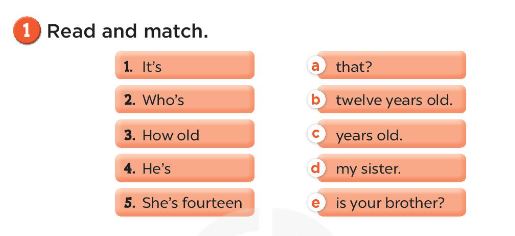 Sách bài tập Tiếng Anh 3 Unit 11 My family