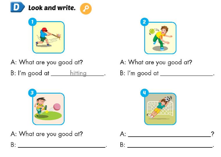 Sách bài tập Tiếng Anh 3 Smart Start Unit 5 Lesson 2