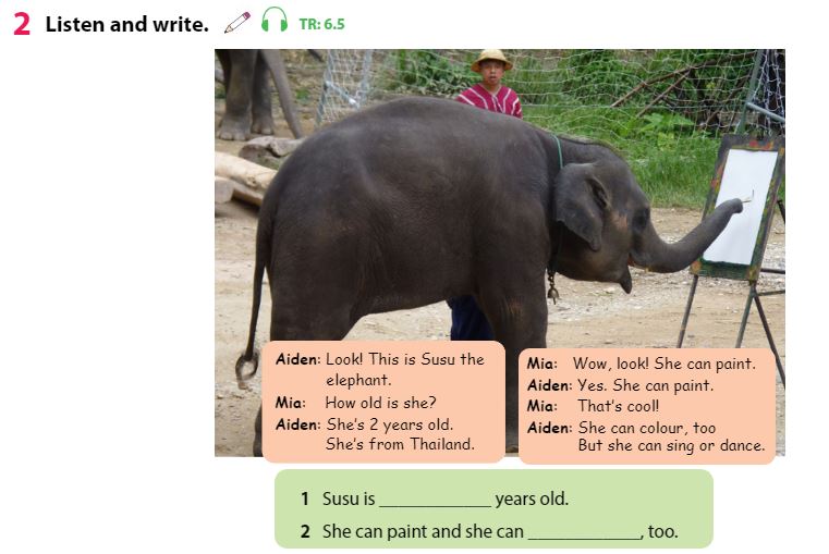 Tiếng Anh 3 Wonderful World Unit 6 Lesson 2