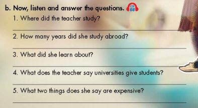 Tiếng Anh 7 Smart World Unit 6 Lesson 3