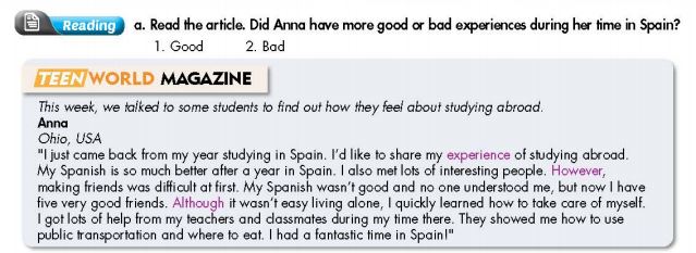 Tiếng Anh 7 Smart World Unit 6 Lesson 3