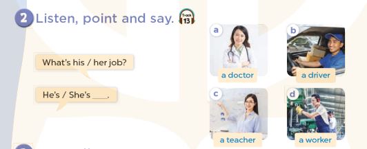 Tiếng Anh lớp 3 Global Success Unit 12 Lesson 1