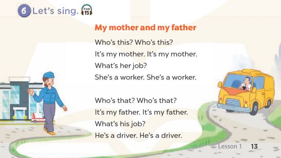 Tiếng Anh lớp 3 Global Success Unit 12 Lesson 1