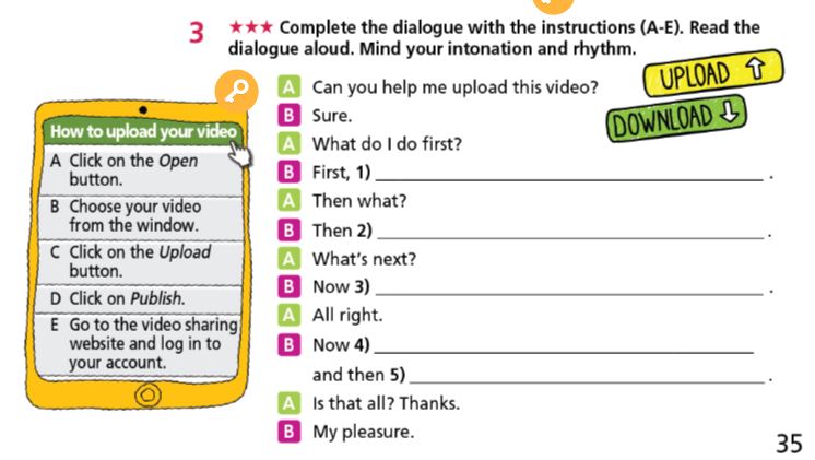 Tiếng Anh 7 Right On Workbook Unit 4 Everyday English 4d