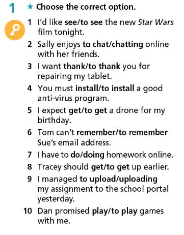 Tiếng Anh 7 Right On Workbook Unit 4 Grammar 4e