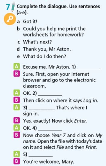 Tiếng Anh 7 Right On Unit 4 Progress Check 4