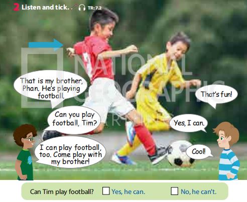 Tiếng Anh 3 Wonderful World Unit 7 Lesson 1