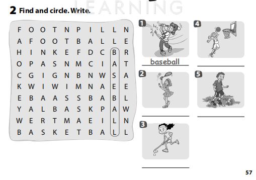 Sách bài tập Tiếng Anh 3 Wonderful World Unit 7 Lesson 1
