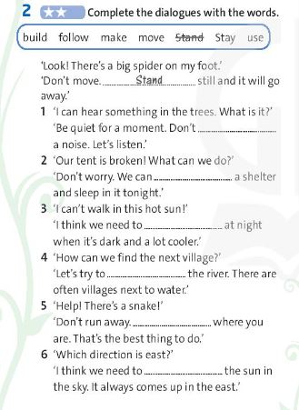 Tiếng Anh 7 Friends Plus Workbook Unit 6 Vocabulary