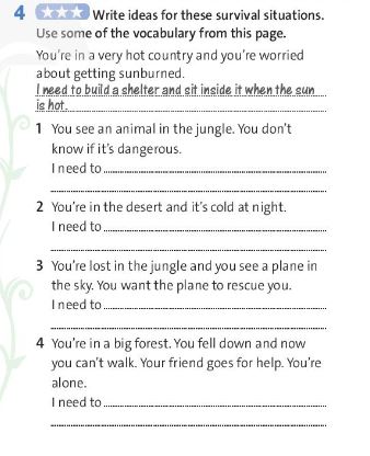 Tiếng Anh 7 Friends Plus Workbook Unit 6 Vocabulary