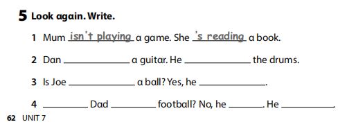 Sách bài tập Tiếng Anh 3 Wonderful World Unit 7 Lesson 3