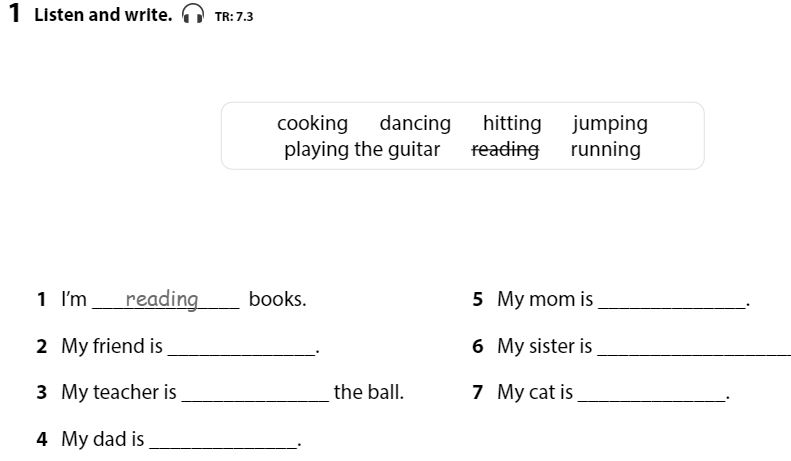 Sách bài tập Tiếng Anh 3 Wonderful World Review 4