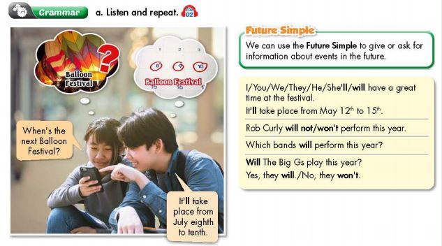 Tiếng Anh 7 Smart World Unit 8 Lesson 1