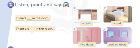 Tiếng Anh lớp 3 Global Success Unit 14 Lesson 1