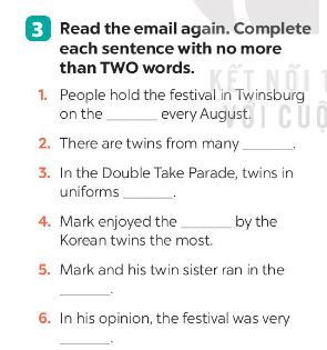 Unit 9 lớp 7 Skills 1 sách Global Success