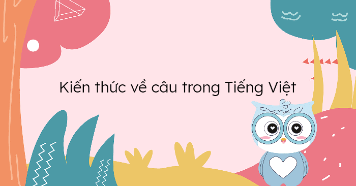 Kiến thức về câu trong Tiếng Việt