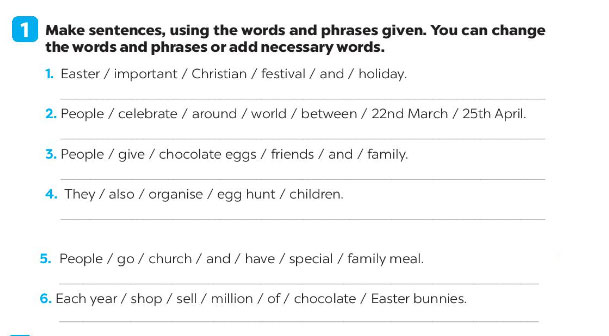 Giải SBT Tiếng Anh 7 Global Success Unit 9 Writing