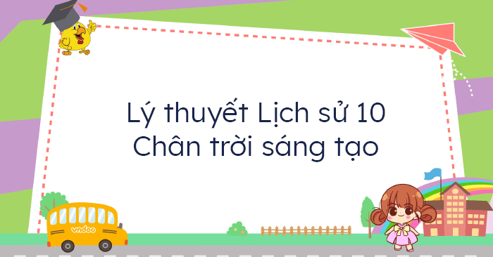 Lý thuyết Lịch sử 10 Chân trời sáng tạo