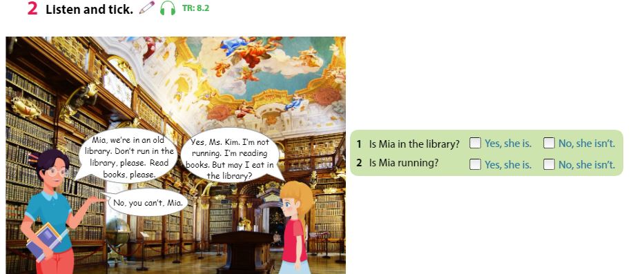 Tiếng Anh 3 Wonderful World Unit 8 Lesson 1