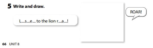 Sách bài tập Tiếng Anh 3 Wonderful World Unit 8 Lesson 1
